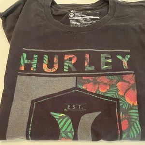 Hurley Tropical Logo Graphic Tee